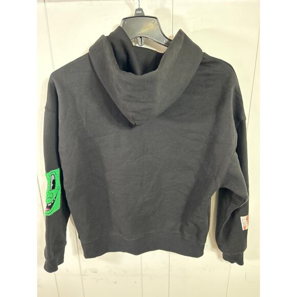 Jungles Jungles x Keith Haring Chenille Hoody in Black Size S. Authentic - Picture 7 of 12